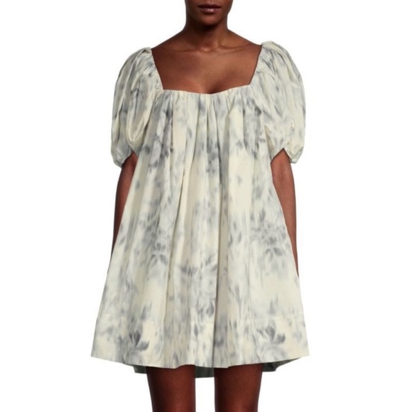 REBECCA TAYLOR Whisper Rose Babydoll Dress - Picture 3 of 10